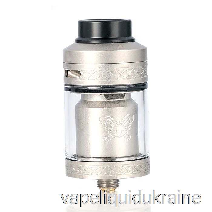 Vape Liquid Ukraine Hellvape DEAD RABBIT V2 25mm RTA Matte Silver